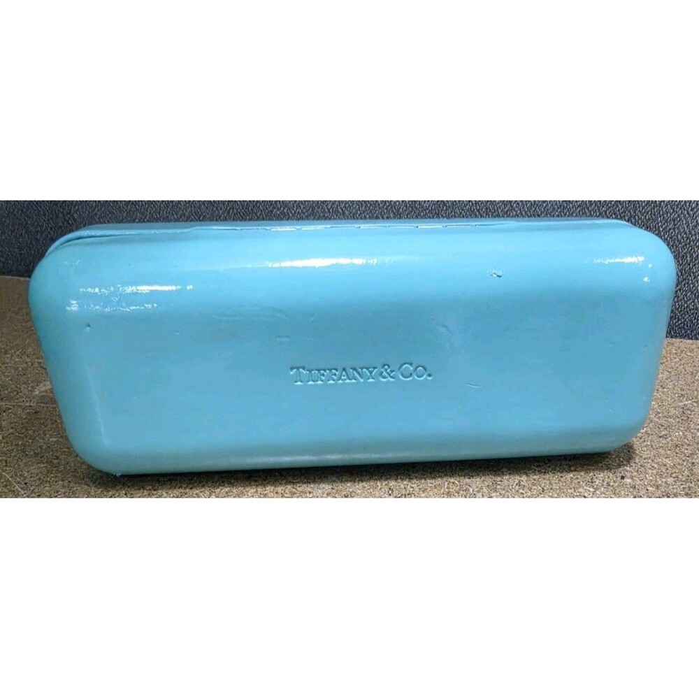 Tiffany & Co Robin's Egg Blue Sunglasses Glasses Clam Shell Hard Case